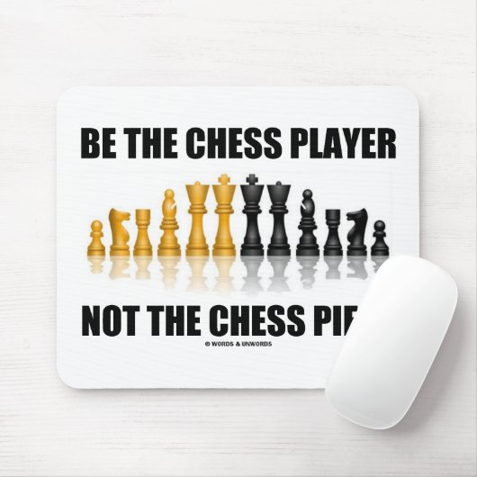 Seien Sie der Schach-Spieler nicht das Mousepad (Mit Mouse)
