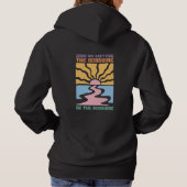 Seien Sie der Sonnenschein Inspiration Hoodie (Rückseite)