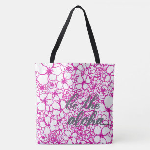 Seien Sie die Aloha Blumenkäufer-Taschen-Tasche Tasche