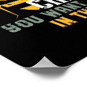 Seien Sie die ändernden Sonnenblumen für den Imker Poster (Ecke)