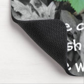 Seien Sie die Änderung, die Sie im Weltgeschenk Mousepad (Ecke)