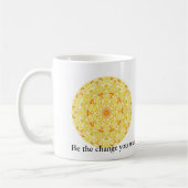 Seien Sie die Änderung, die Sie wollen, um in der Kaffeetasse (Links)