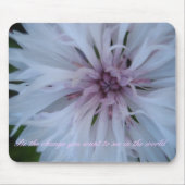 Seien Sie die Änderung, die Sie wollen, um zu Mousepad (Vorne)