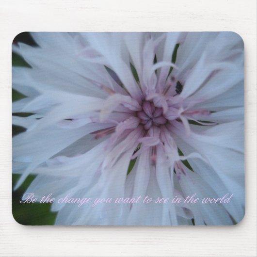 Seien Sie die Änderung, die Sie wollen, um zu Mousepad (Vorne)