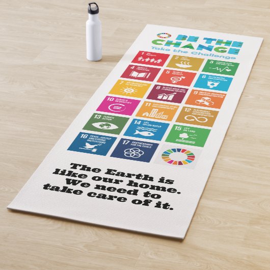 Seien Sie die Änderungen Inspiration Geschenke - P Yogamatte (Beispiel)