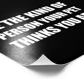 Seien Sie die Art von Pet-Gedanken Fotodruck (Ecke)