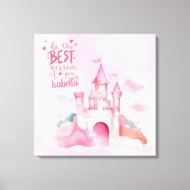 Seien Sie die beste Version von Ihnen anpassbar Leinwanddruck