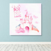 Seien Sie die beste Version von Ihnen anpassbar Leinwanddruck (Insitu (Holzboden))