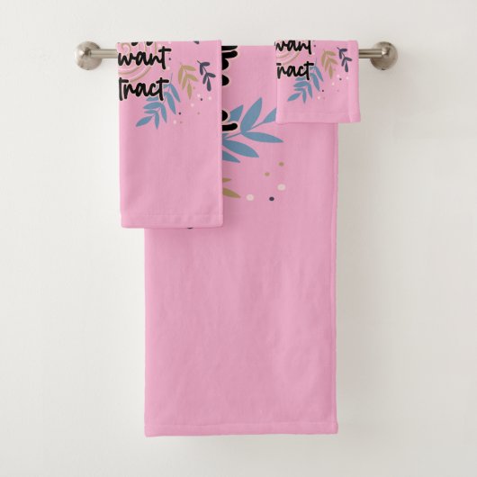 Seien Sie die Energie, die Sie Gewollt haben, um z Badhandtuch Set (Insitu)