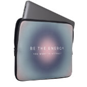 Seien Sie die Energie, die Sie Gewollt haben, um z Laptopschutzhülle (Vorne Rechts)