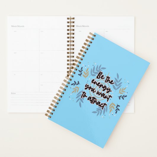 Seien Sie die Energie, die Sie Gewollt haben, um z Planer (Anzeige)