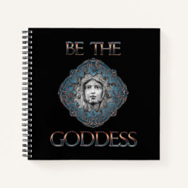 Seien Sie die Göttin Spirale Notebook Notizblock