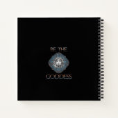 Seien Sie die Göttin Spirale Notebook Notizblock (Rückseite)