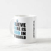 Seien Sie die gute Inspiration | Motivierend Kaffeetasse (Vorderseite Links)
