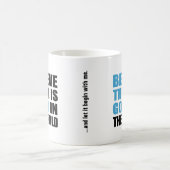 Seien Sie die gute Inspiration | Motivierend Kaffeetasse (Mittel)