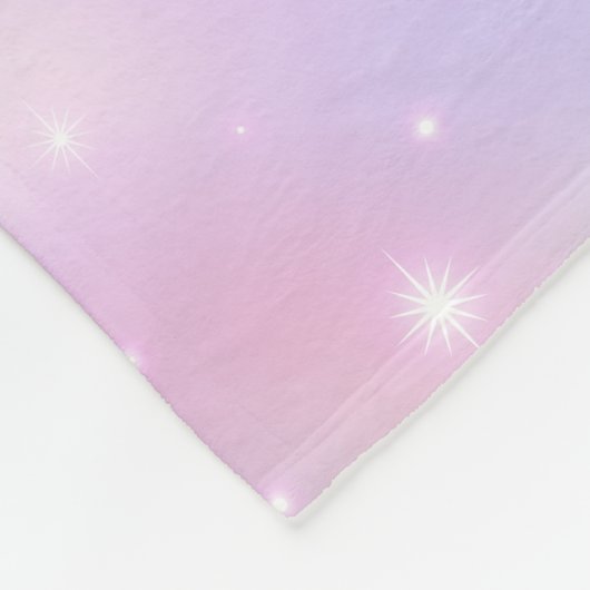 Seien Sie die hellste Zauberkünstlerin der Sternen Fleecedecke (Ecke)