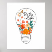 Seien Sie die leichten Worte der Ermutigung Poster (Vorne)