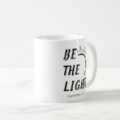 Seien Sie die Lichtreligiös-Bibel-Verse Kaffeetasse (VorderseiteRechts)