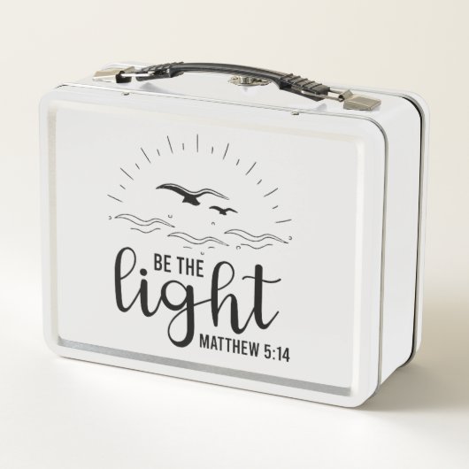 Seien Sie die Lightbible Verse Lunch Box (Rückseite)
