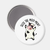 Seien Sie die lustige Kuh-Puppe Magnet (Vorderseite/Rückseite)