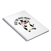 Seien Sie die lustige Kuh-Puppe Notizblock (Rechte Seite)