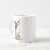 Seien Sie die Person, die Ihr Hund denkt, Sie sind Kaffeetasse (Vorderseite Links)