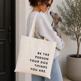 Seien Sie die Person, die Ihr Hund für Sie Mama hä Tragetasche