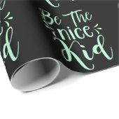 Seien Sie die schöne kid positive Botschaft in Min Geschenkpapier (Rolleneckpunkt)