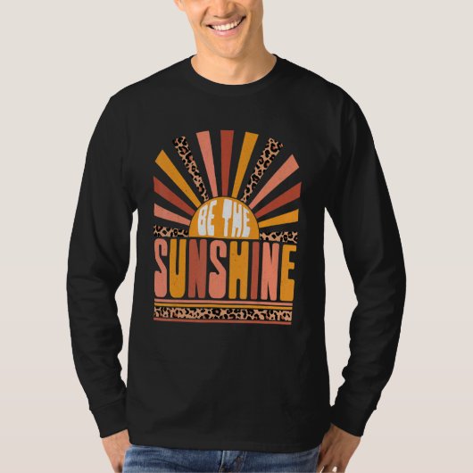 Seien Sie die Sonnenschein Sommer Retro Sun Grafik T-Shirt (Vorderseite)