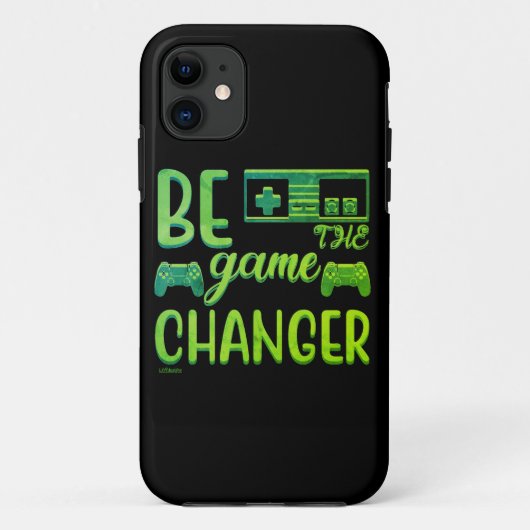 SEIEN SIE DIE SPIELÄNDERUNG inspirierendes Gaming Case-Mate iPhone Hülle (Rückseite)