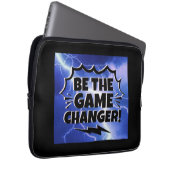 Seien Sie die Spielschubmotivation Inspirierend er Laptopschutzhülle (Vorne Rechts)
