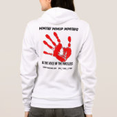 Seien Sie die Stimme der Voiceless Hoodie (Rückseite)