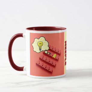 Seien Sie die Tasse des Yellow Meeple Game Designe