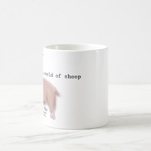 Seien Sie die ZIEGE Kaffeetasse (Mittel)