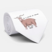 Seien Sie die ZIEGE Krawatte (Gerollt)