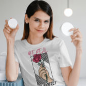 Seien Sie echte, nicht perfekte motivierend Blume T-Shirt