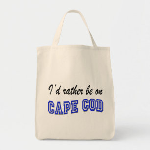 Seien Sie eher auf Cape Cod Tragetasche