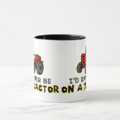 Seien Sie eher auf einem Traktor Tasse (Zentrum)