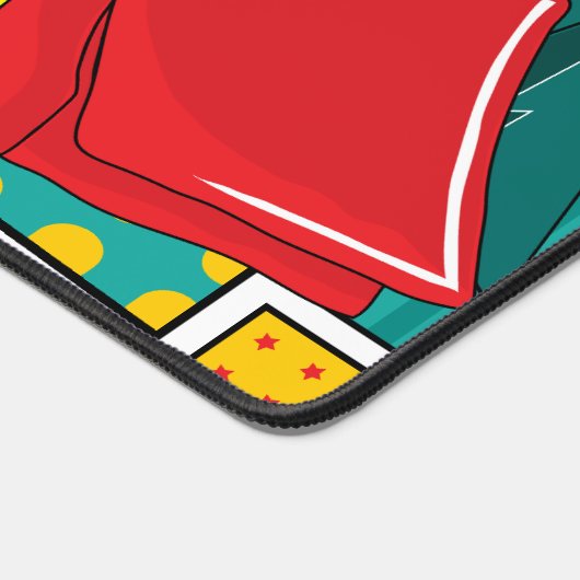 Seien Sie eher Camping Desk Mat Schreibtischunterlage (Ecke)