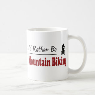Seien Sie eher Gebirgsradfahren Kaffeetasse