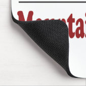 Seien Sie eher Gebirgsradfahren Mousepad (Ecke)