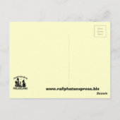 Seien Sie eher in Philadelphia Postcard Postkarte (Rückseite)