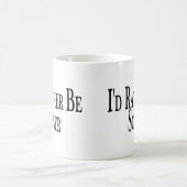 Seien Sie eher nüchtern Kaffeetasse (Mittel)