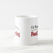 Seien Sie eher versteinerte Jagd Kaffeetasse (Mittel)