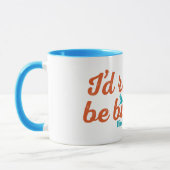 Seien Sie eher Vogelbeobachtung Tasse (Links)