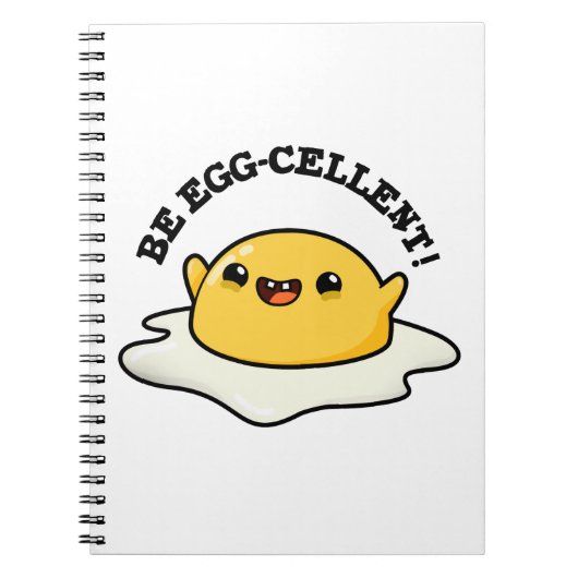 Seien Sie eigen-gewachsener Funny Egg Pun Notizblock (Vorderseite)