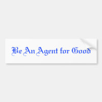 Seien Sie ein Agent für gutes