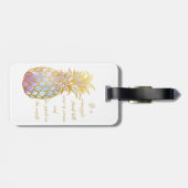 Seien Sie ein Ananas-Gepäckanhänger Gepäckanhänger (Rückseite horizontal)