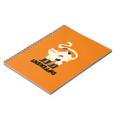 Seien Sie ein anderes lustiges Katzendesign Notizblock (Linke Seite)