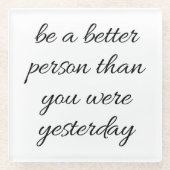 Seien Sie ein besserer Untersetzer (Vorderseite)